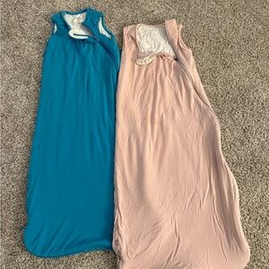 Kyte BABY Blue and Pink Sleep Sacks Pajamas